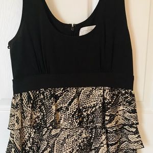 Jessica Simpson snake skin dress